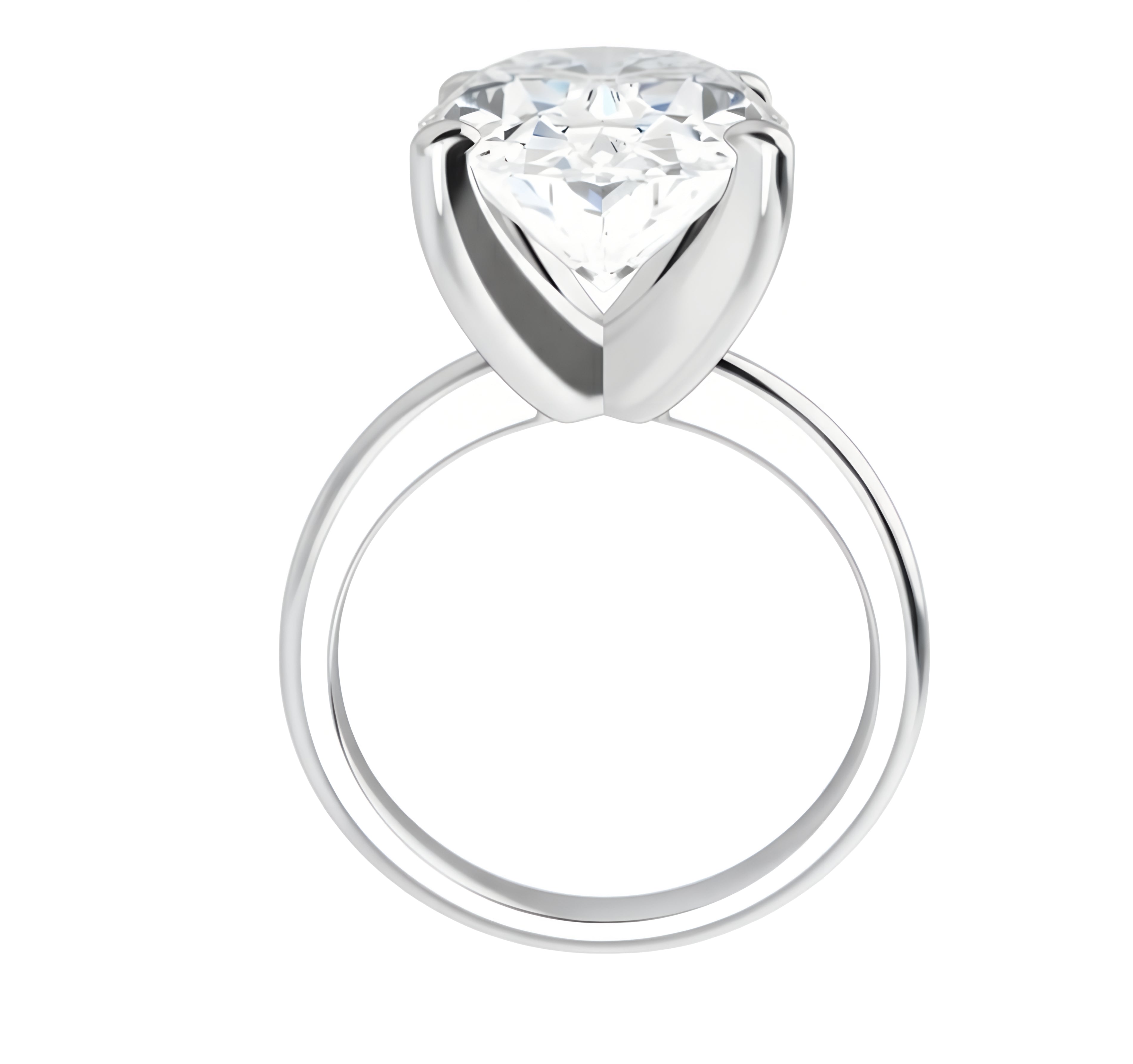 7 Carat Oval Solitaire Engagement Ring – Best Seller