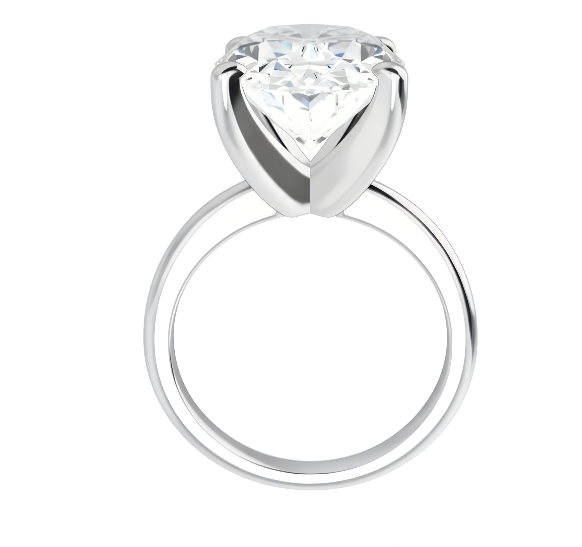 7 Carat Oval Solitaire Engagement Ring – Best Seller